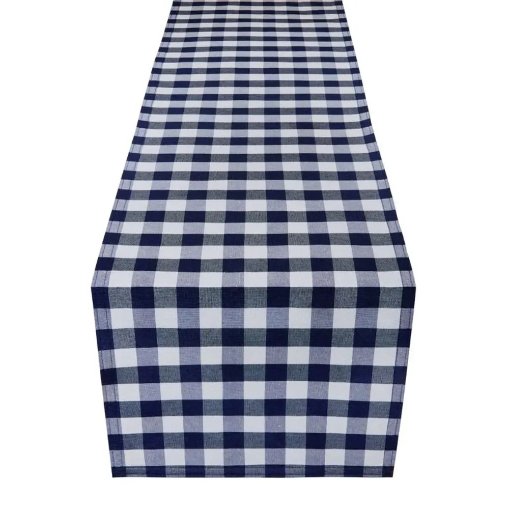 PowerSellerUSA Dining Table Runner Elegant Buffalo Plaid Table Placemat for